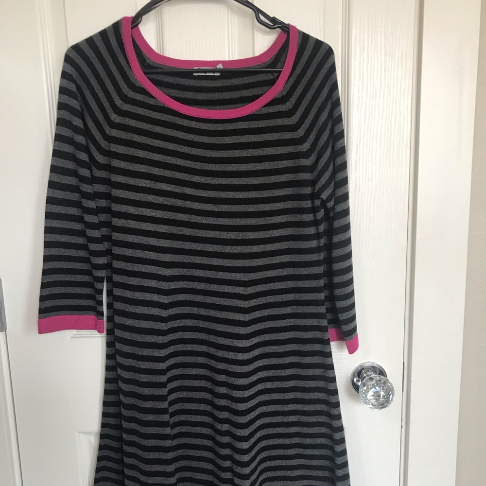 Long sleeve sweater dress